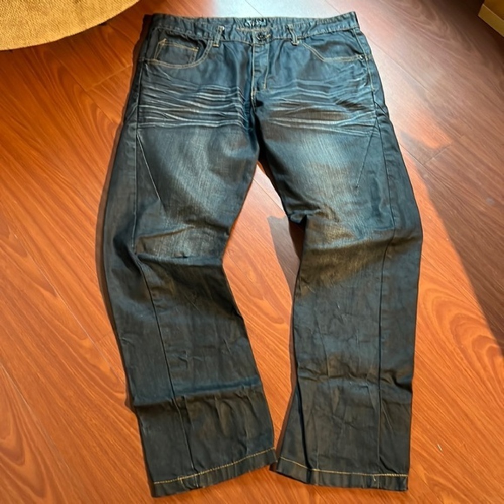 Men's Dark Denim Skinny Jeans